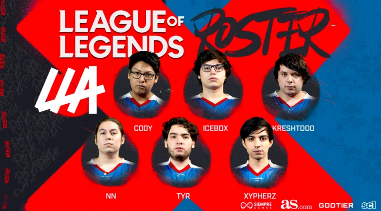 Presentacion roster Azules esports