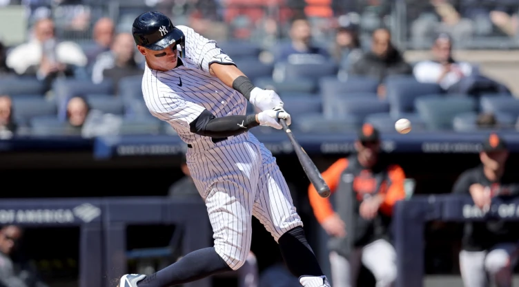 aaron judge primer cuadrangular 2023 yankees
