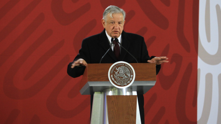 AMLO en conferencia de prensa/ Foto: Especial