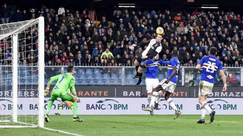 Cristiano Ronaldo le da el triunfo a la Juventus