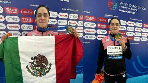 Osmar Olvera medalla de oro en Singapur
