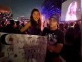 Gia y Santino se mostraron muy emocionados durante el concierto, pero la más feliz era la pequeña hija de Pato, ya que es la seguidora número 1 de la cantante. | Fotos: INSTAGRAM / @patoborghetti