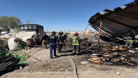 incendio recicladora
