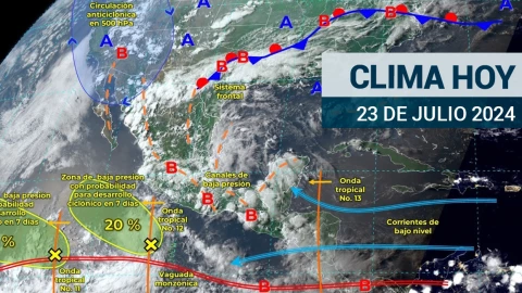 Clima en México hoy 23 de julio de 2024