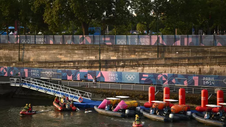 Rio sena en condiciones para el triatlon y actividades en juegos olimpicos