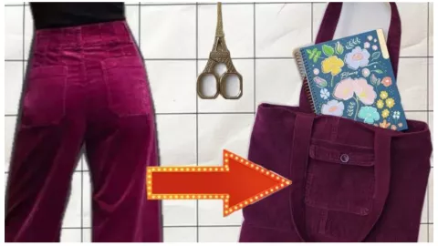 reciclar ropa vieja a bolsas