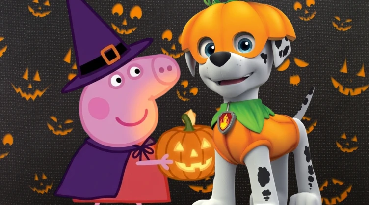 4 capítulos de Paw Patrol y Peppa Pig con temática de Halloween para que tus hijos celebren sin tener miedo
