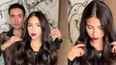 Ángela Aguilar corte cabello