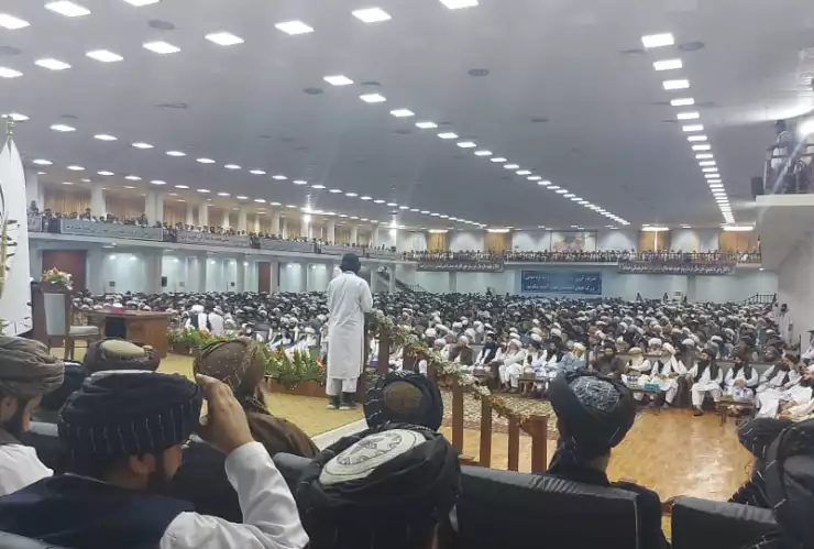 Afganistán reconocimiento régimen Talibán Jirga