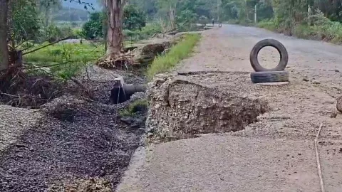 Vías estratégicas en el norte de Veracruz siguen dañadas a meses de las lluvias; exigen reparación