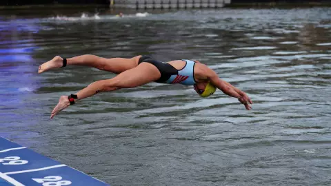 Claire Michel Río Sena Juegos Olímpicos París 2024