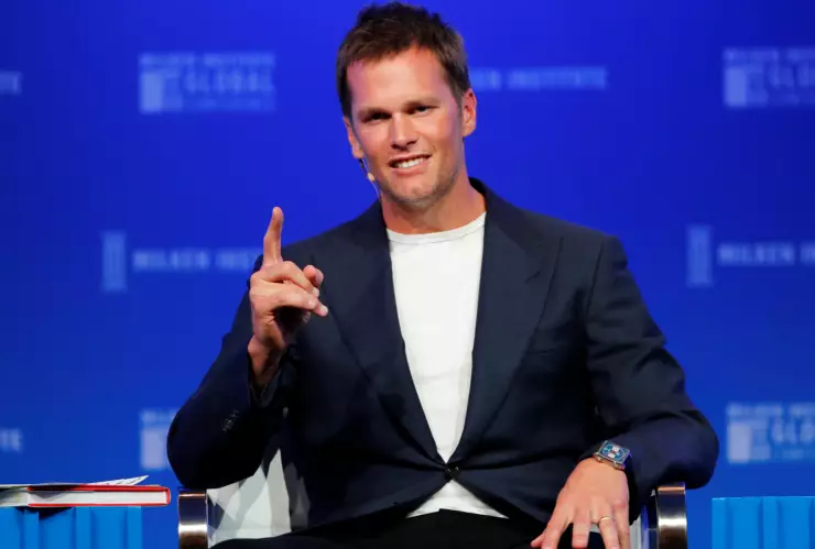 Tom Brady ex quarterback de Los New England Patriots y Tampa Bay Buccaneers