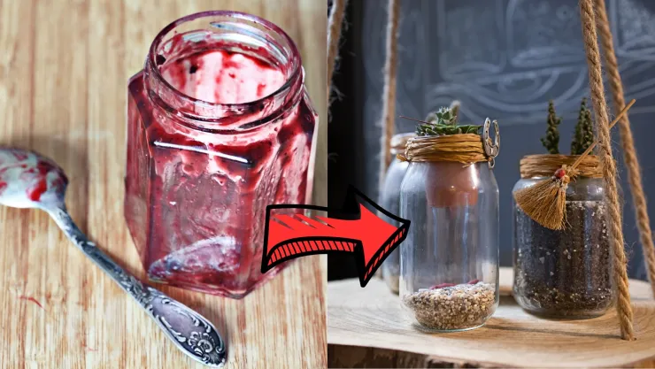 Qué hacer con los frascos de vidrio de mermelada, son un tesoro: cómo reutilizarlos para decorar el cuarto