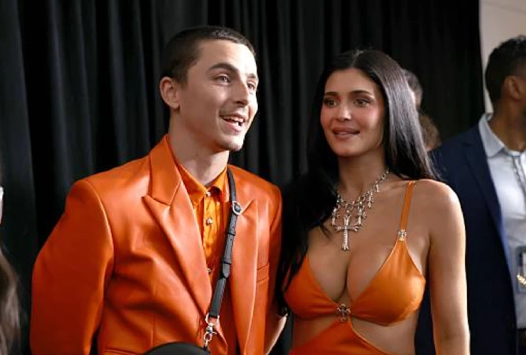 Kylie Jenner y Thimothé Chalamet
