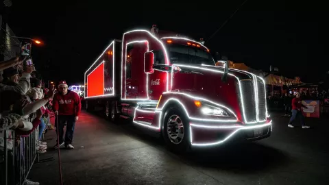 Caravana Coca Cola 2024: desvío rutas de transporte público