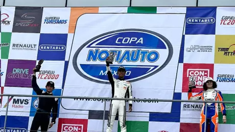 Carrasquedo se lleva el triunfo en su regreso a las pistas.-