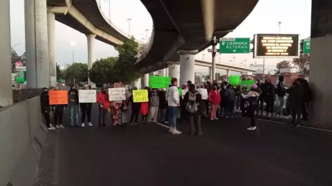 Bloqueo en la México-Cuernavaca