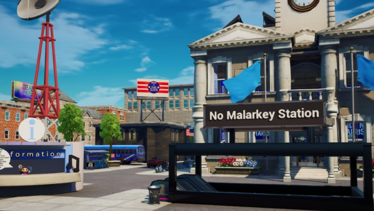 Campaña de Biden en Fortnite