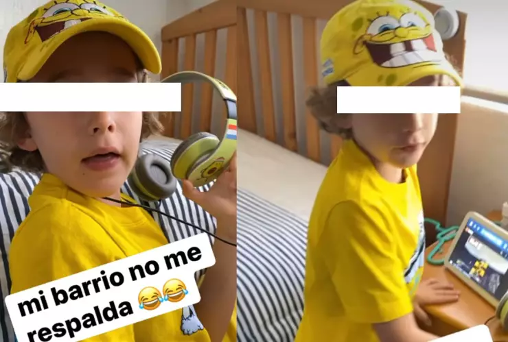 Niño no respalda