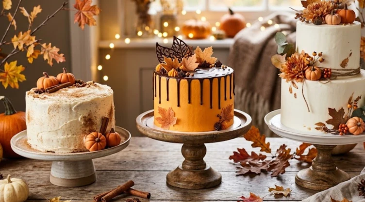 3 ideas de pasteles de calabaza Decora tus fiestas de otoño