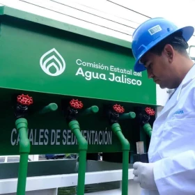 Planta potabilizadora de agua en Jalisco