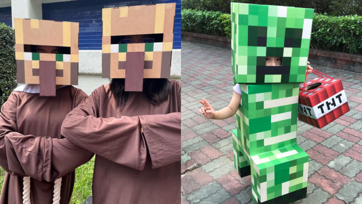 5 disfraces de Minecraft fáciles para Halloween