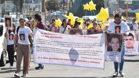 Marchan por desaparecidos