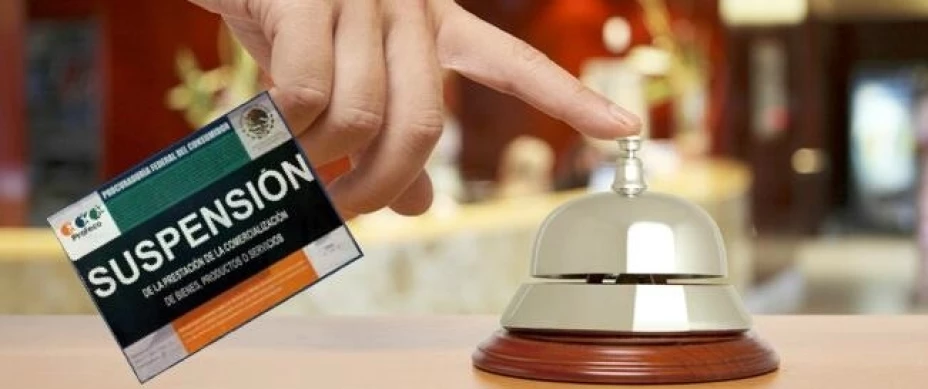 La Profeco señala que se han colocado sellos de suspensión en dichos hoteles por diversas irregularidades