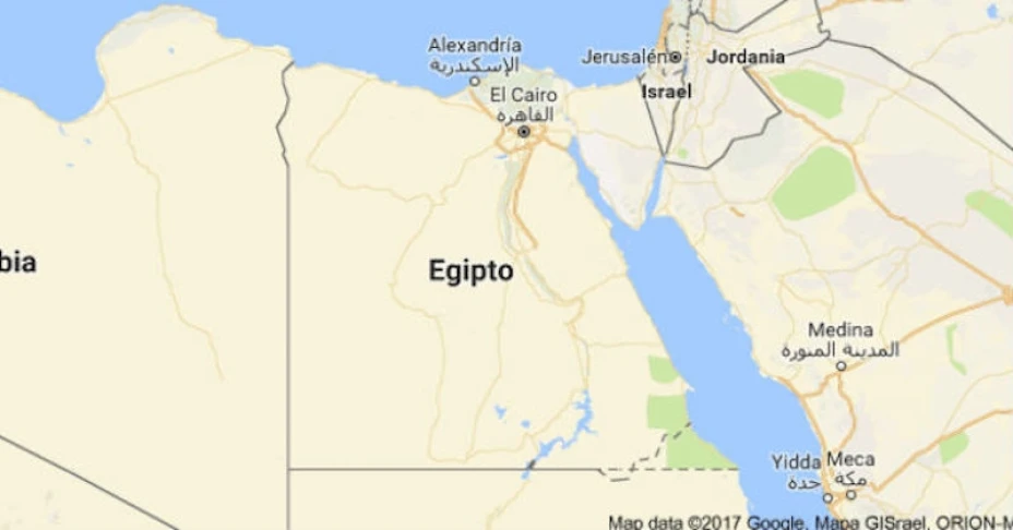 Mapa Egipto