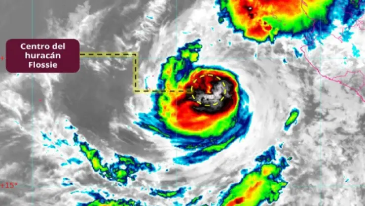 Huracán Flossie categoría 3: Esta es su ubicación EXACTA en VIVO hoy 2 de julio