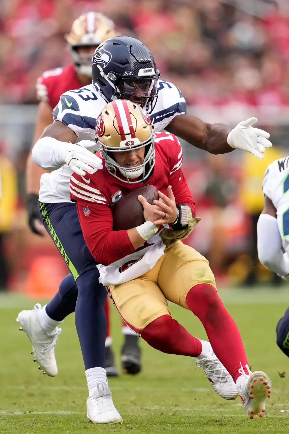 Brock Purdy no jugará el domingo con los 49ers por lesión