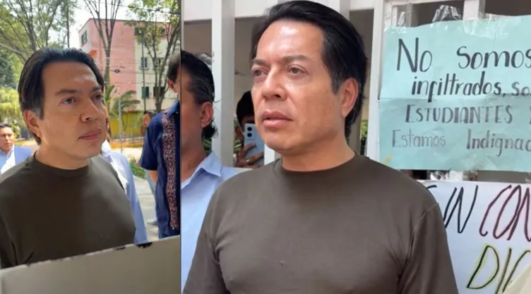 Estudiantes rechazan mesa de diálogo con Mario Delgado en Canal Once y mantienen toma