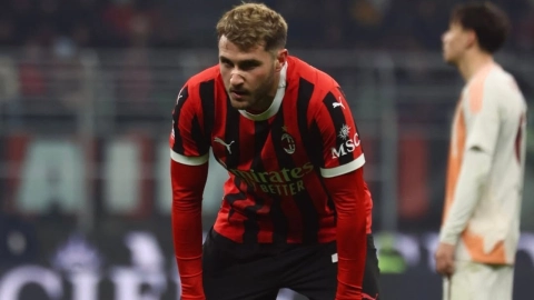 Santiago Gim&eacute;nez en el Milan