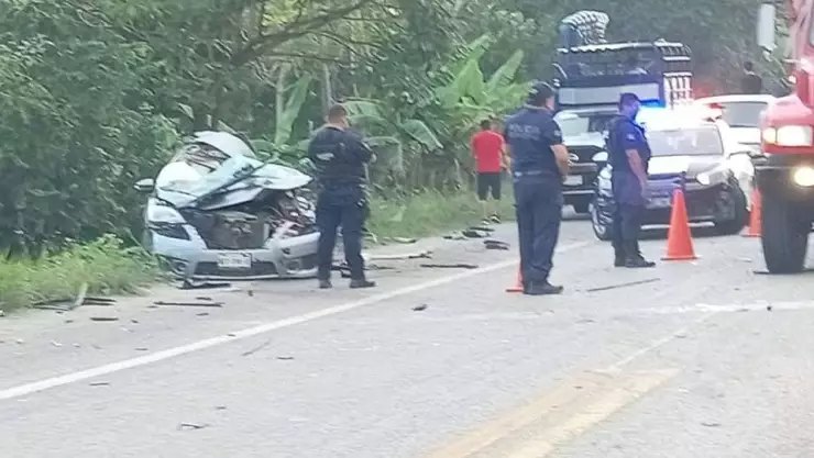 FOTOS_ Esto se sabe del FUERTE ACCIDENTE en la Villahermosa - Escárcega que dejó una persona sin vida