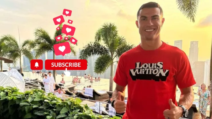 VIDEO: Así celebró Cristiano Ronaldo su millón de seguidores en Youtube