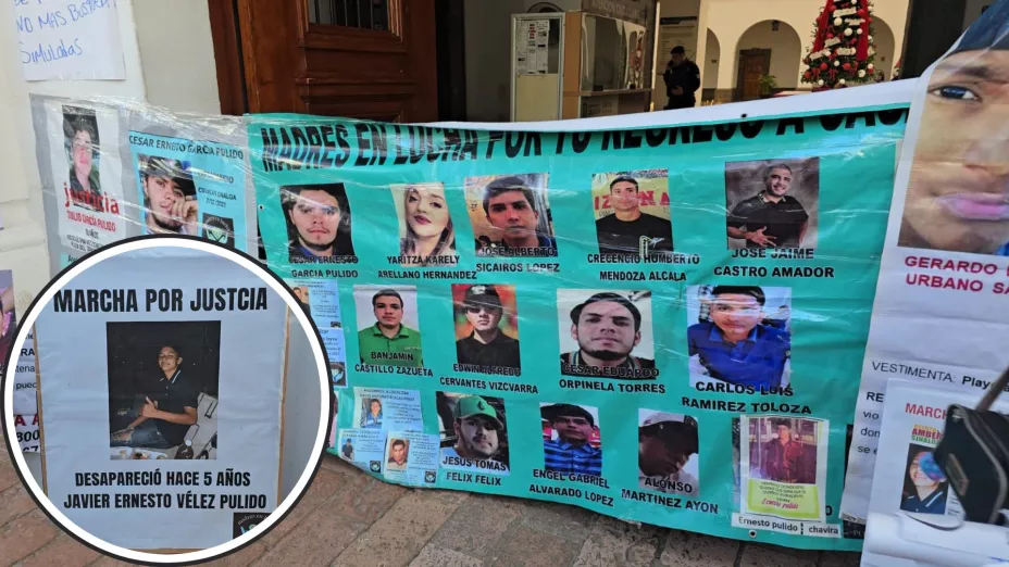 Marchan por la búsqueda de Javier Ernesto en Culiacán