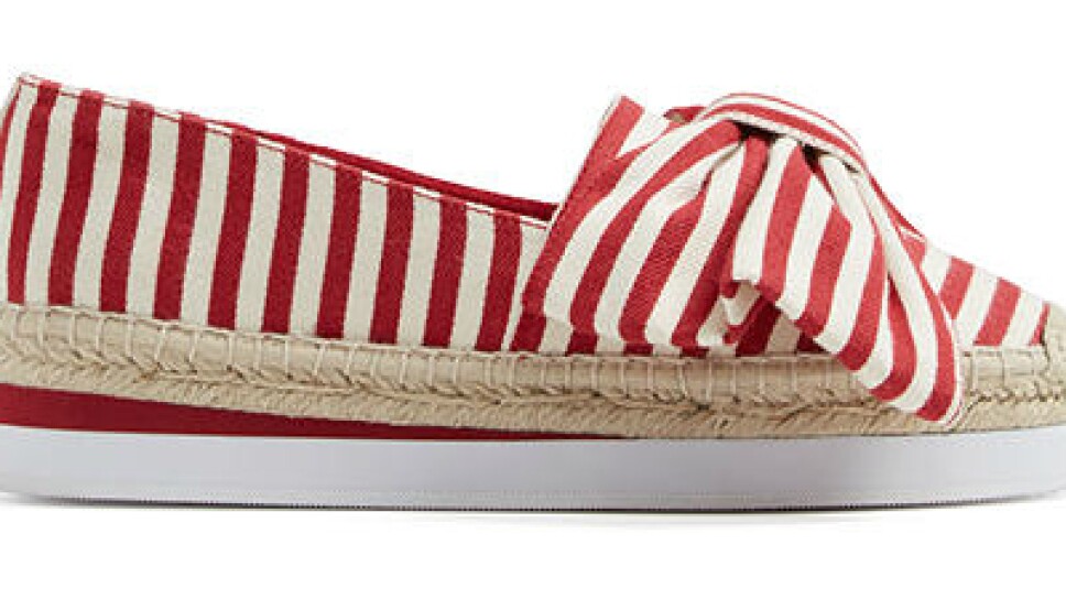 Wedges rojos con blanco / Foto: Cortesía