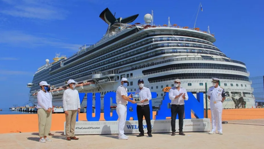 Yucatán reinicia operación de cruceros Cortesía de la Secretaría de Fomento Turístico de Yucatán (Sefotur).jpg