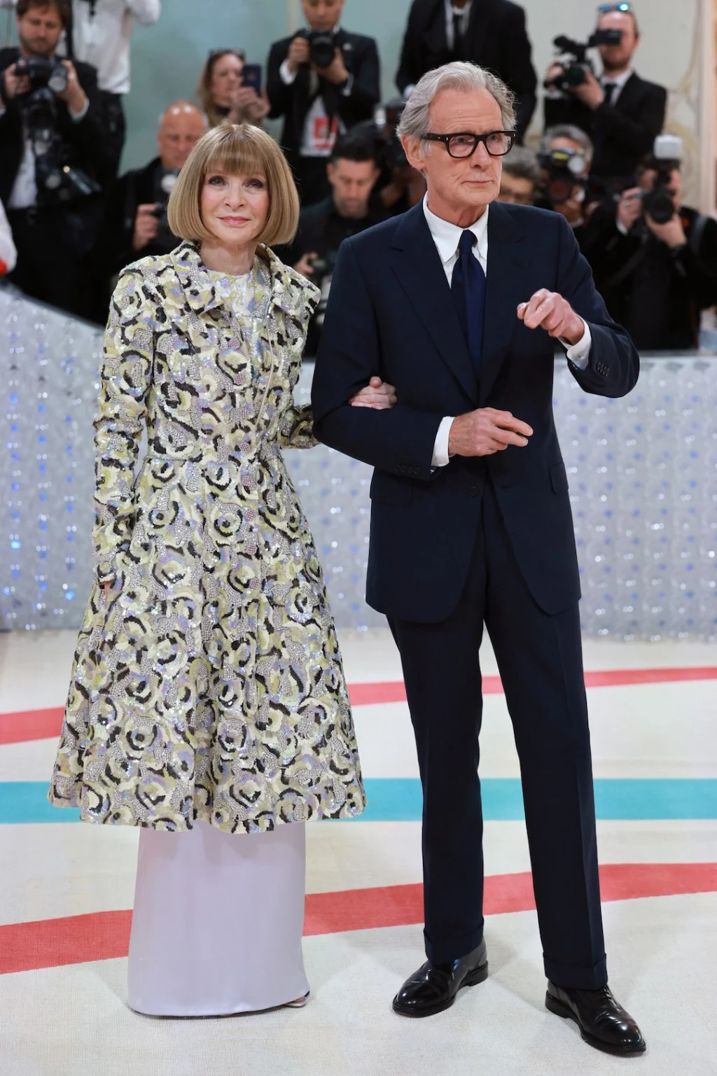 Anna Wintour y Bill Nighy