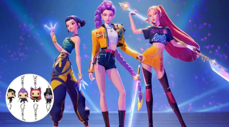 4 llaveros OFICIALES de Kpop Demon Hunters perfectos para sumar a tu colección o decorar tu mochila como toda una guerrera del kPop