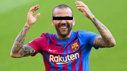 Fianza de Dani Alves tapado
