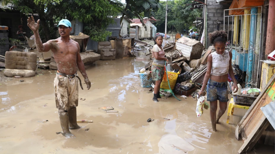 Inundación en la provincia costera de Esmeraldas Ecuador