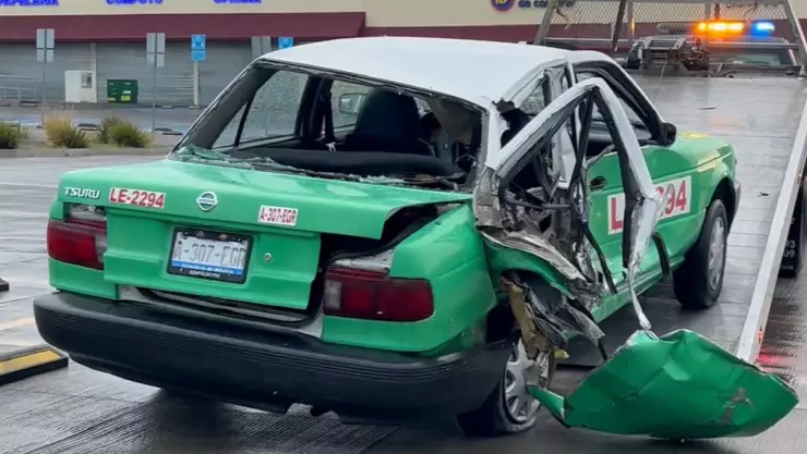 Choque en bulevar Las Torres hoy