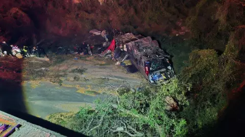 accidente en la autopista Zacatecas-Aguascalientes