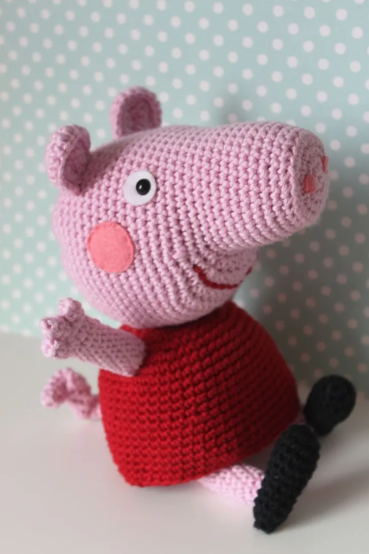 Manualidades de Peppa Pig: 4 ideas para hacer muñecas de crochet para niños