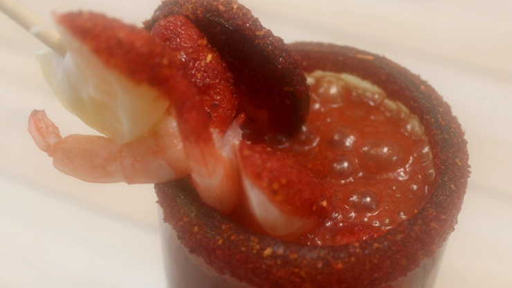 michelada, que hay de comer