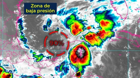 SMN prevé formación de ciclón frente a Tabasco, Campeche y Yucatán