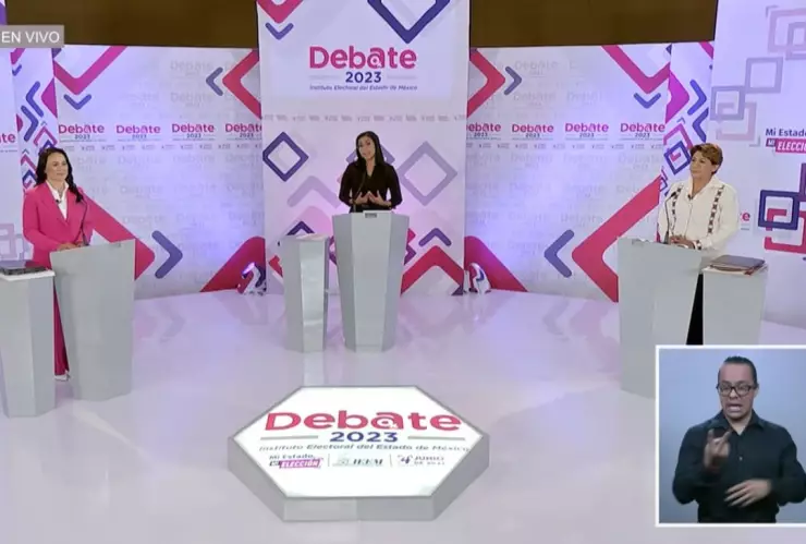segundo debate edomex candidatas 2023