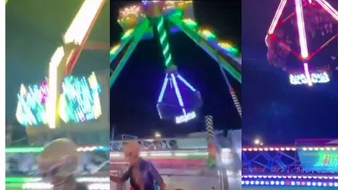 Falla juego mecánico en Ecuador