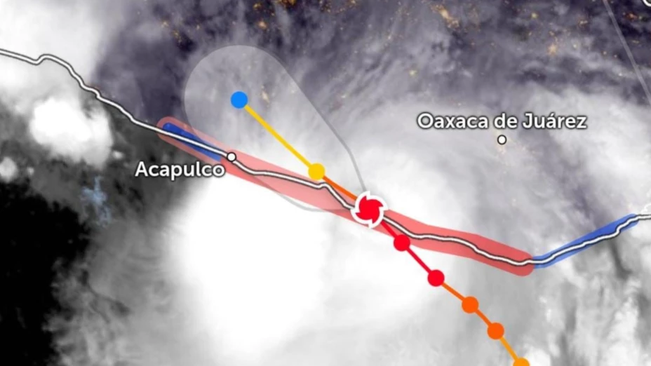 El huracán ‘Erick’ toca la tierra de Oaxaca como categoría 3; estos son los estragos que causa